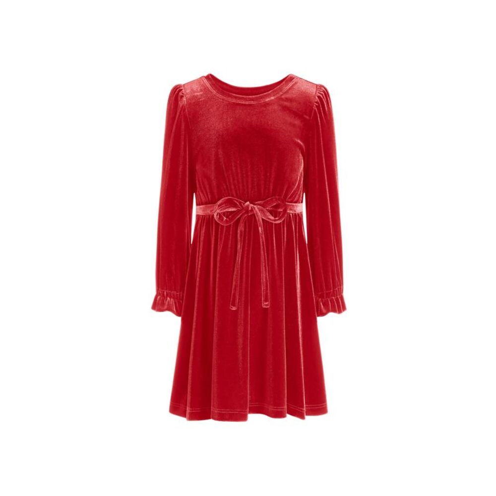 INC International Concepts Little Girls Stretch Velour Dress